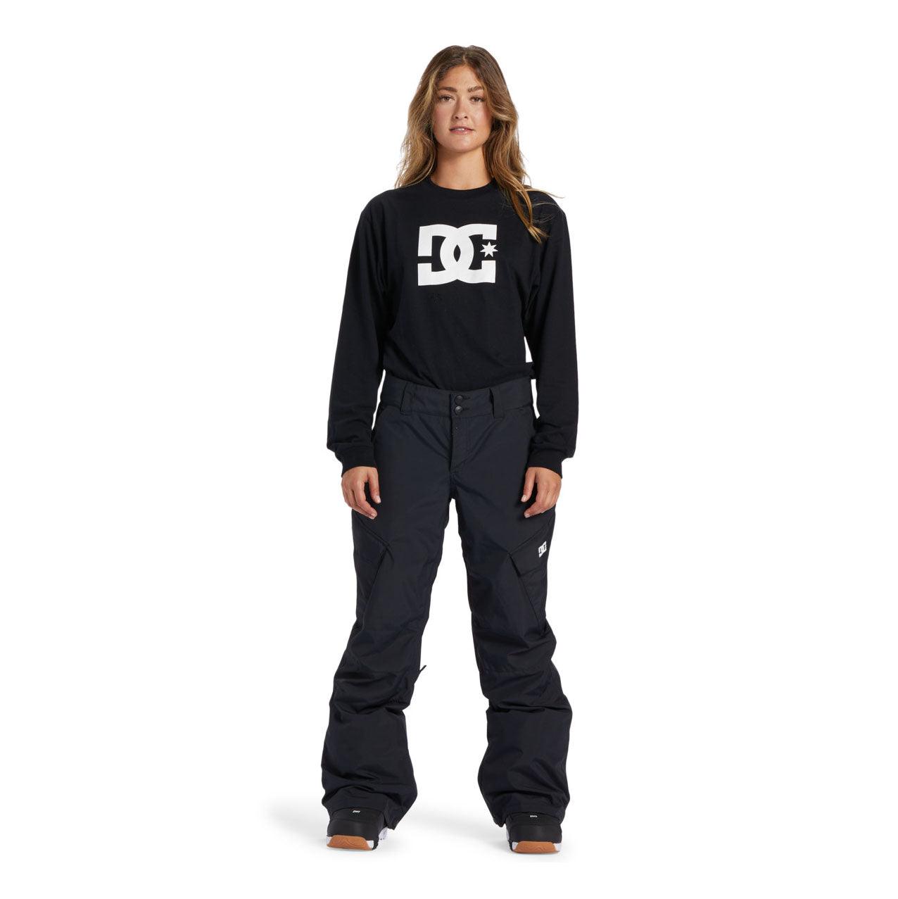 Pantalon Dc Snow Nonchalant Mujer Negro - Indy