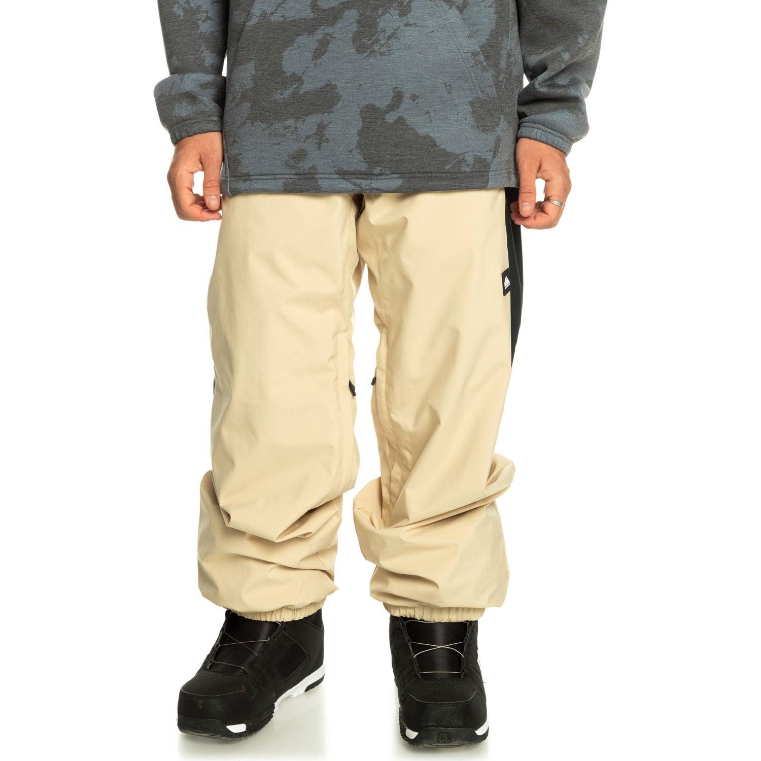 Pantalon Quiksilver Snow Down Beige - Indy