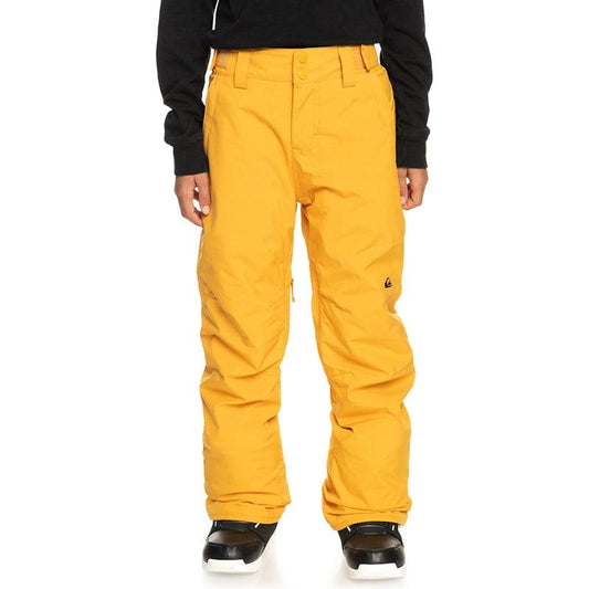 Pantalon Quiksilver Snow Estate Niño Amarillo - Indy