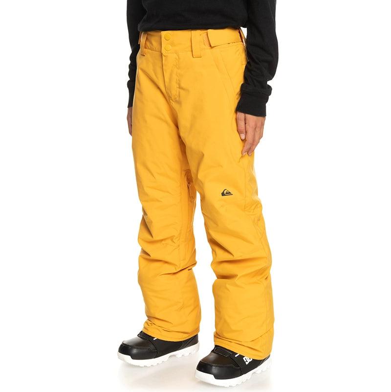 Pantalon Quiksilver Snow Estate Niño Amarillo - Indy