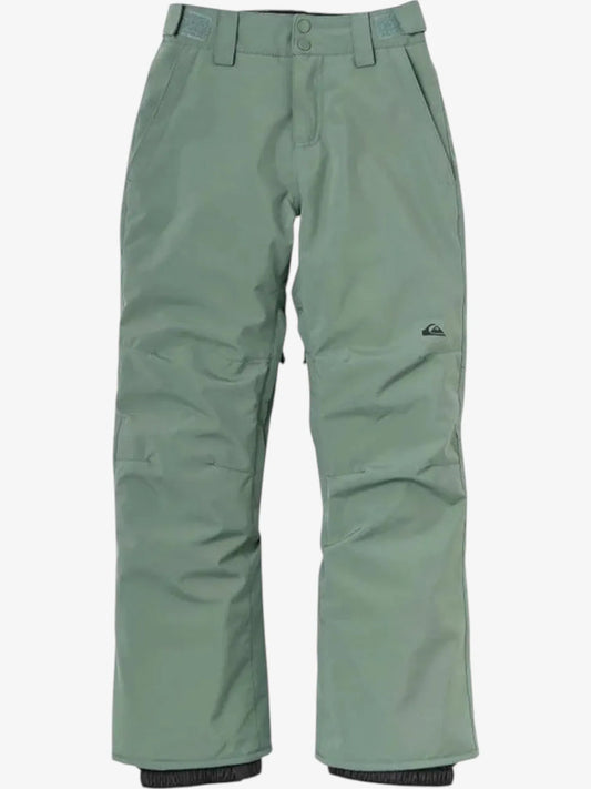 Pantalon Quiksilver Snow Estate Niño Verde