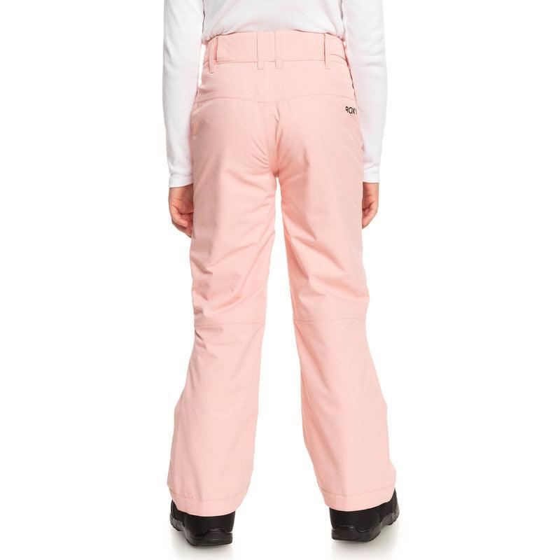 Pantalon Roxy Snow Backyard Niña Rosa Pastel - Indy