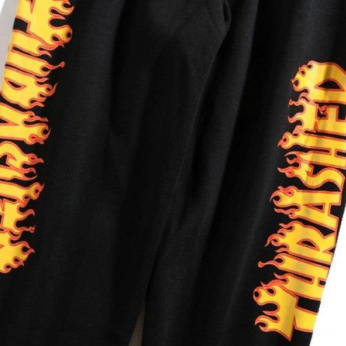 Pantalon Thrasher Sweatpant Flame Negro – Indy