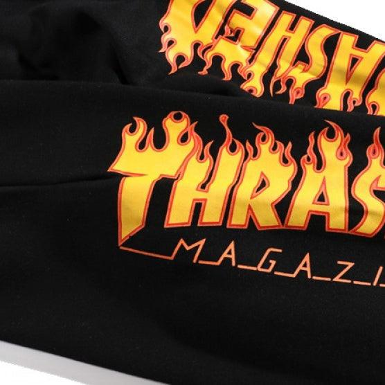 Pantalon Thrasher Sweatpant Flame Negro - Indy