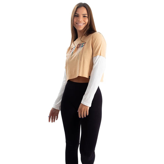 Remera Dc Drip Mujer Beige - Indy