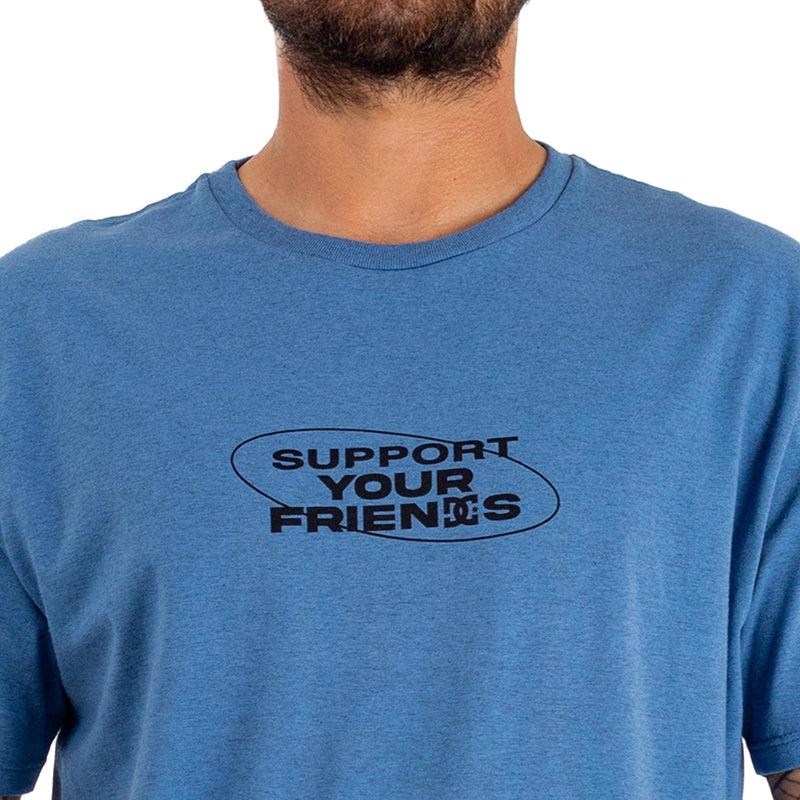 Remera Dc Friends Htr Azul Marino - Indy