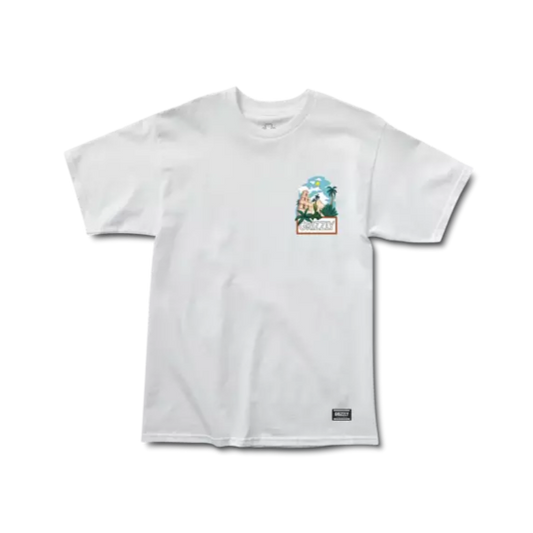 Remera Grizzly Cabana Sky Blanco