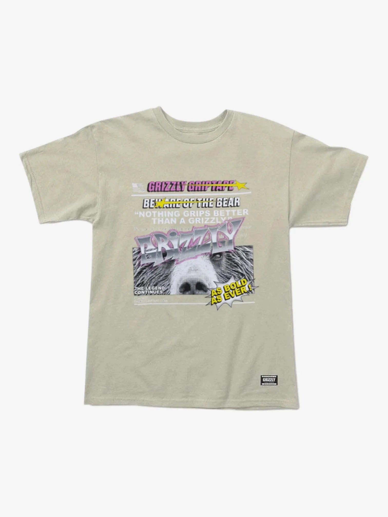 Remera Grizzly Healines Beige - Indy