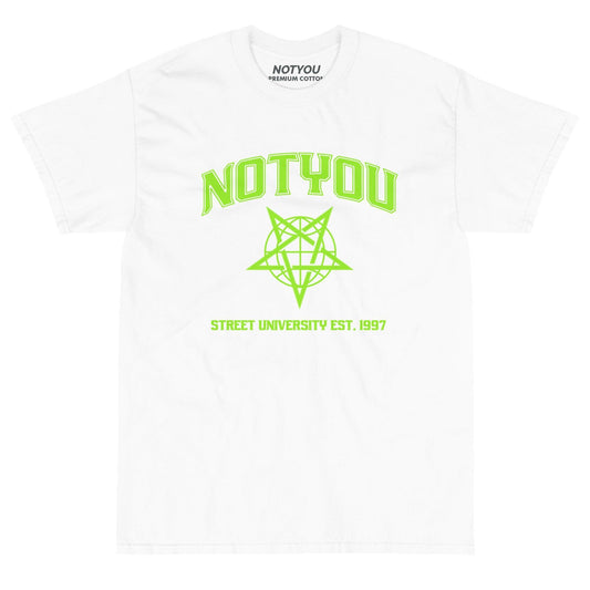 Remera Notyou College Blanco - Indy