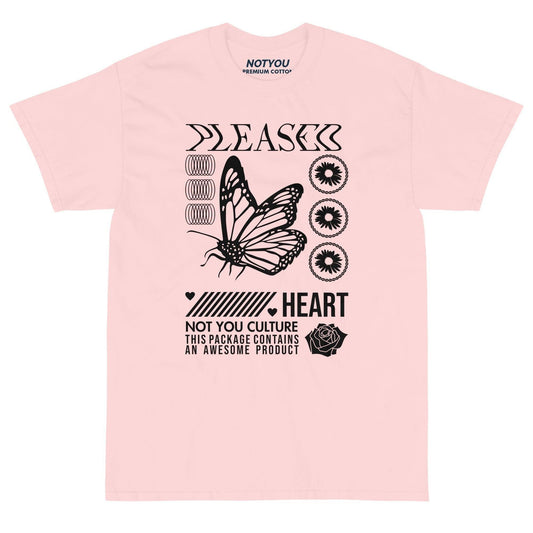 Remera Notyou Pleased Heart Rosa - Indy