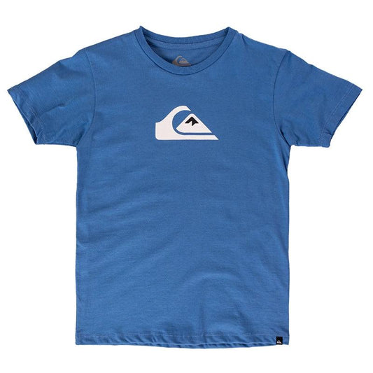 Remera Quiksilver Comp Logo Niño Celeste - Indy