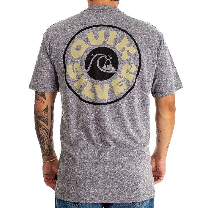 Remera Quiksilver Moon Phase Mod Gris - Indy