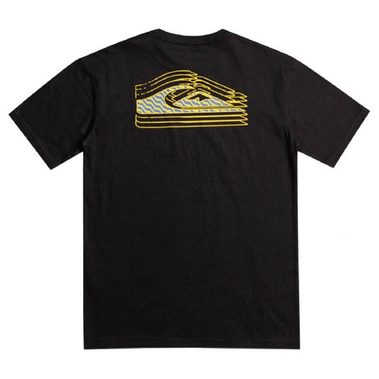 Remera Quiksilver Repeater Niño Negro - Indy