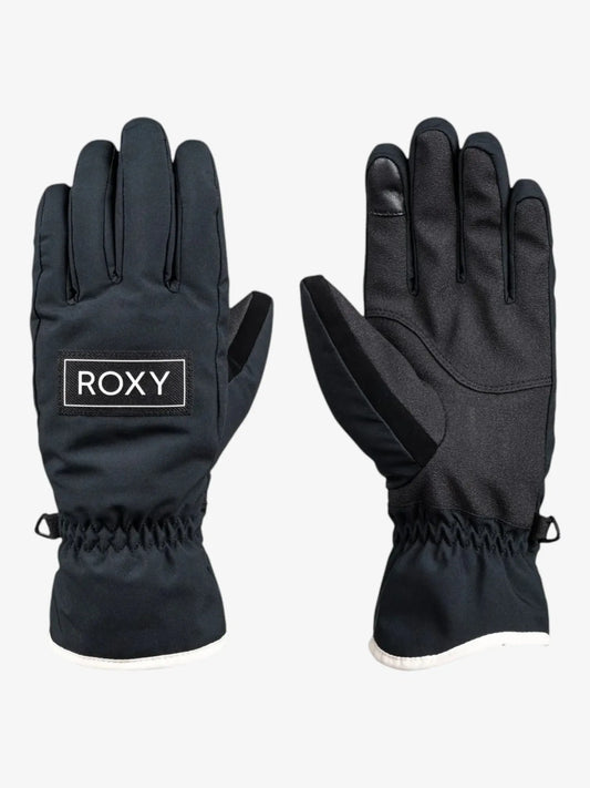 Guantes Snow Roxy Freshfields Negro - Indy