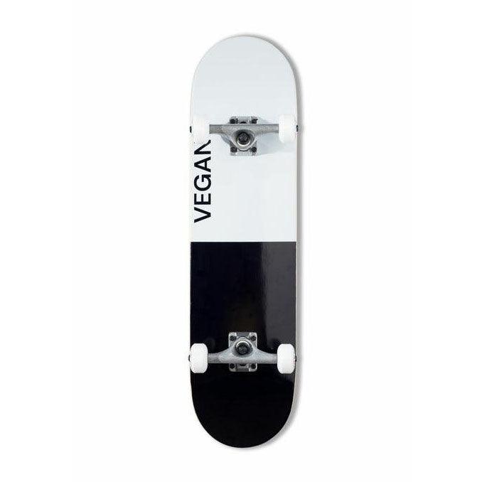 Skate Completo Vegan Pill Negro Blanco 8 - Indy