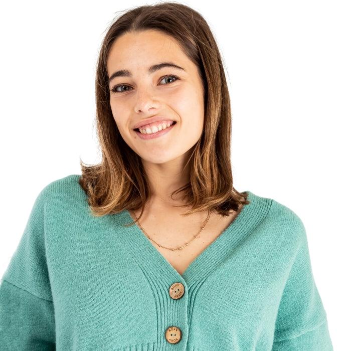 Sweater Roxy Amazing Hour Verde Agua - Indy