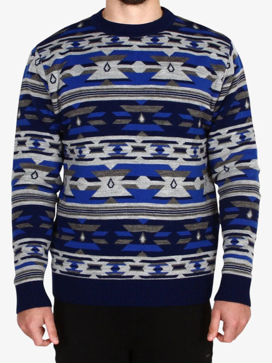 Sweater Volcom Raven Azul