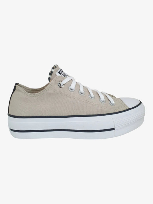 Zapatillas Converse Chuck Taylor Core Platform Beige