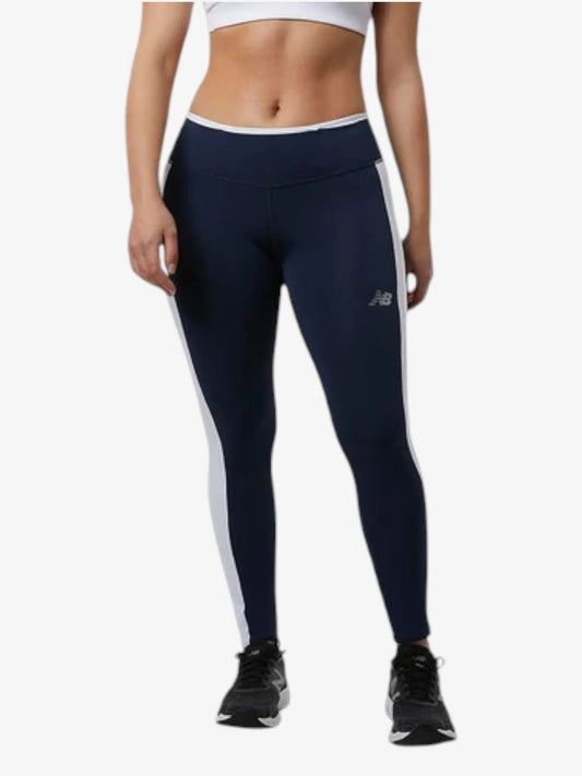 Calza New Balance Accelerate Tight Azul Blanco