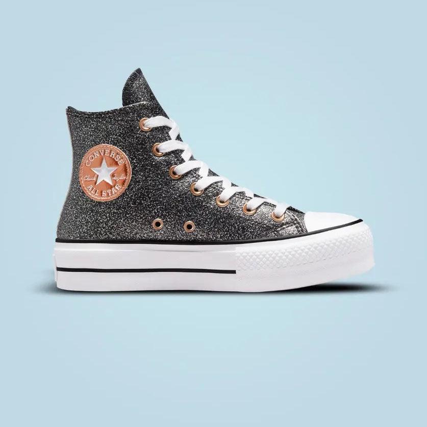 Zapatillas Converse All Star Lift Platform Brillos - Indy