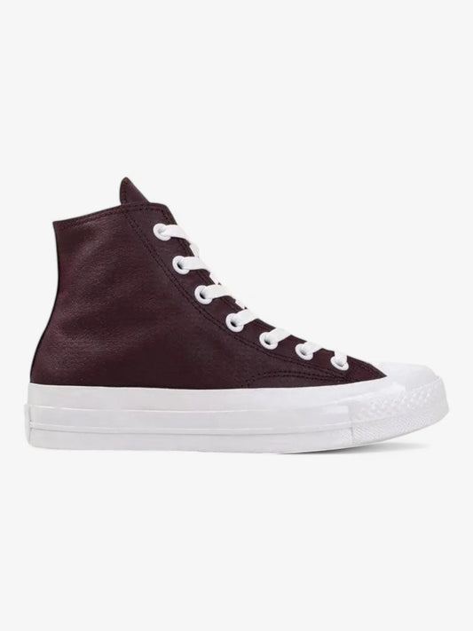 Zapatillas Converse Chuck 70 Platform Bordo Blanco