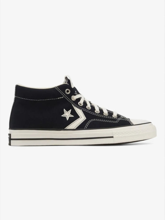 Zapatillas Converse Star Player 76 Mid Negro Blanco