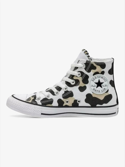 Zapatillas Converse Chuck Taylor Hi Blanco Animal Print