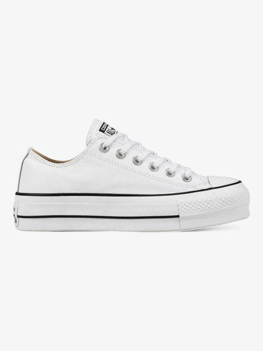 Zapatillas Converse Chuck Taylor Platform Leather Blanco