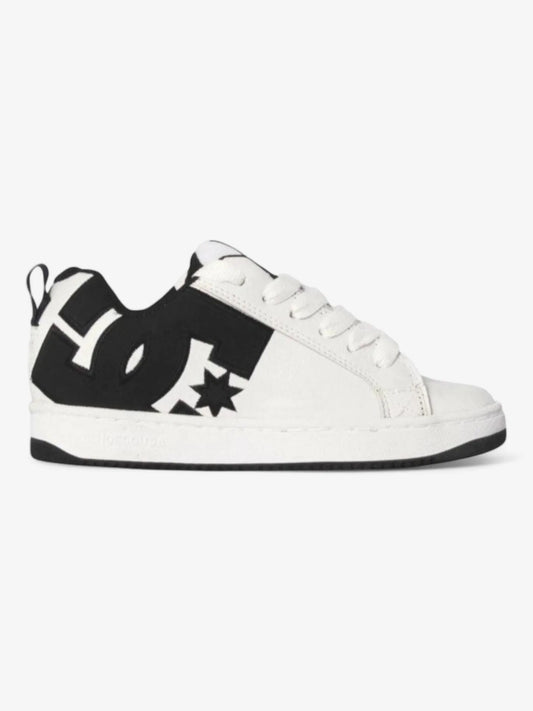 Zapatillas Dc Court Graffik SS Blanco Negro