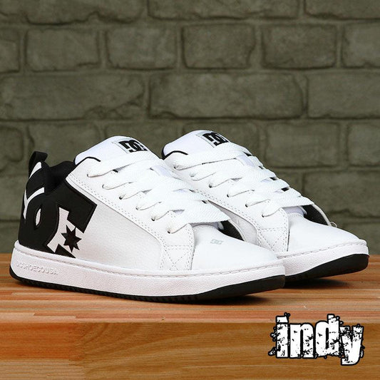 Zapatillas Dc Court Graffik SS Blanco Negro - Indy