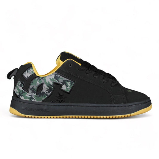 Zapatillas Dc Court Graffik SS Negro Amarillo - Indy