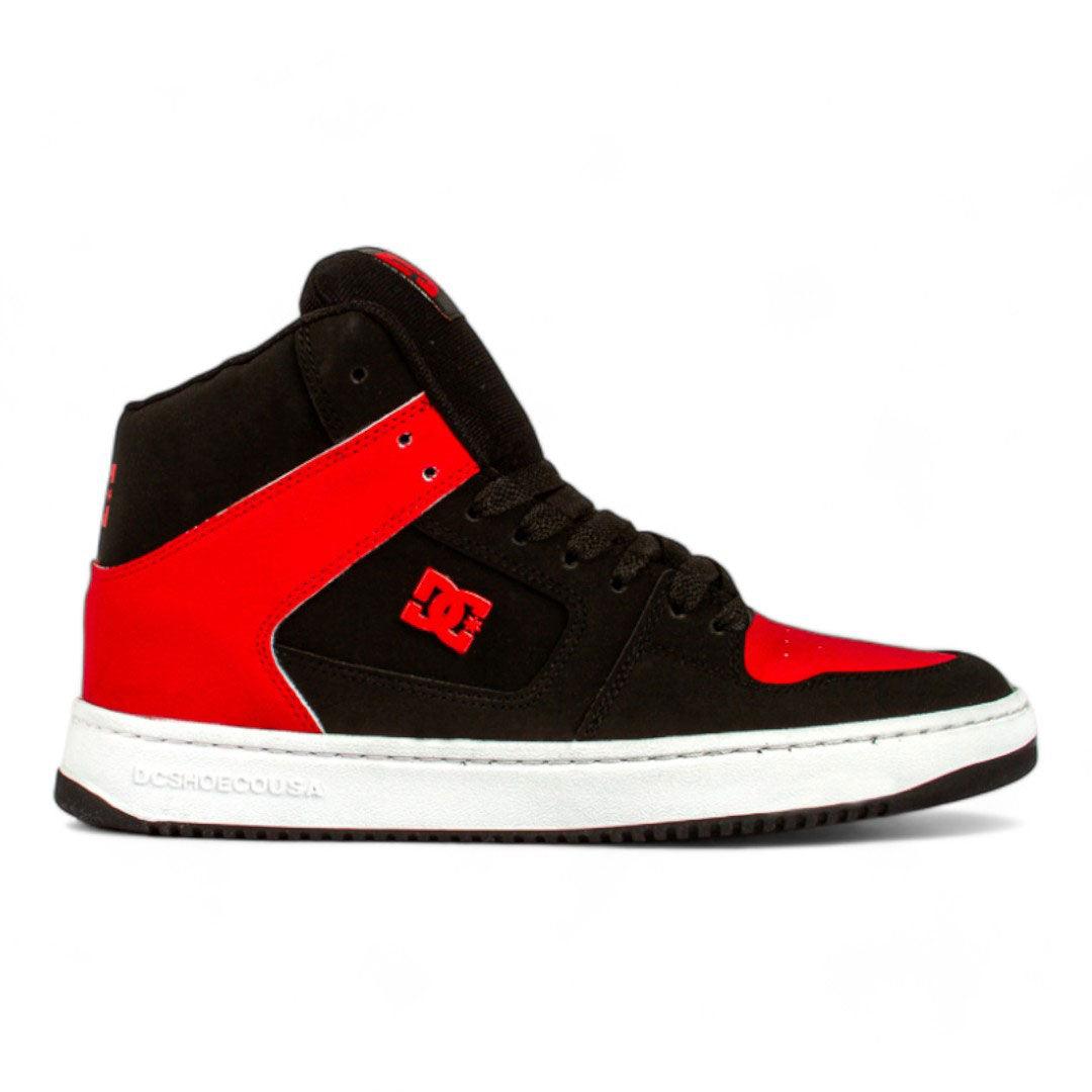 Zapatillas Dc Manteca 4 Hi Ht Negro Rojo - Indy