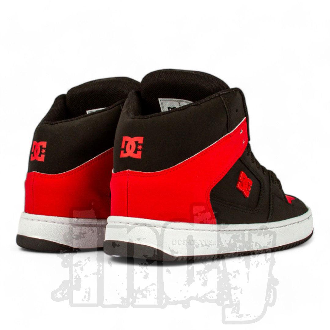 Zapatillas Dc Manteca 4 Hi Ht Negro Rojo - Indy