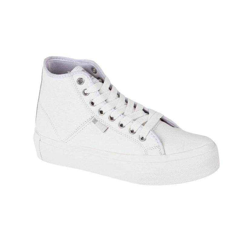 Zapatillas Dc Manual Hi Platform Mujer Blanco - Indy