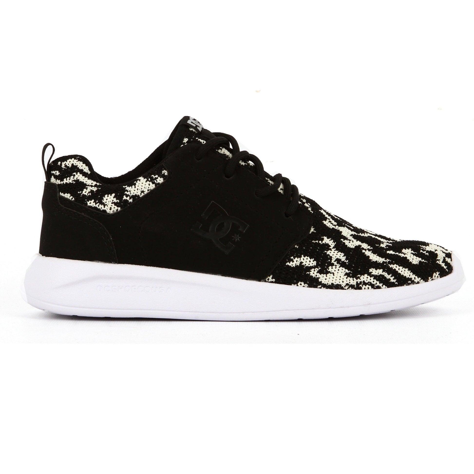 Zapatillas Dc Midway Sn Girl Negro Print - Indy