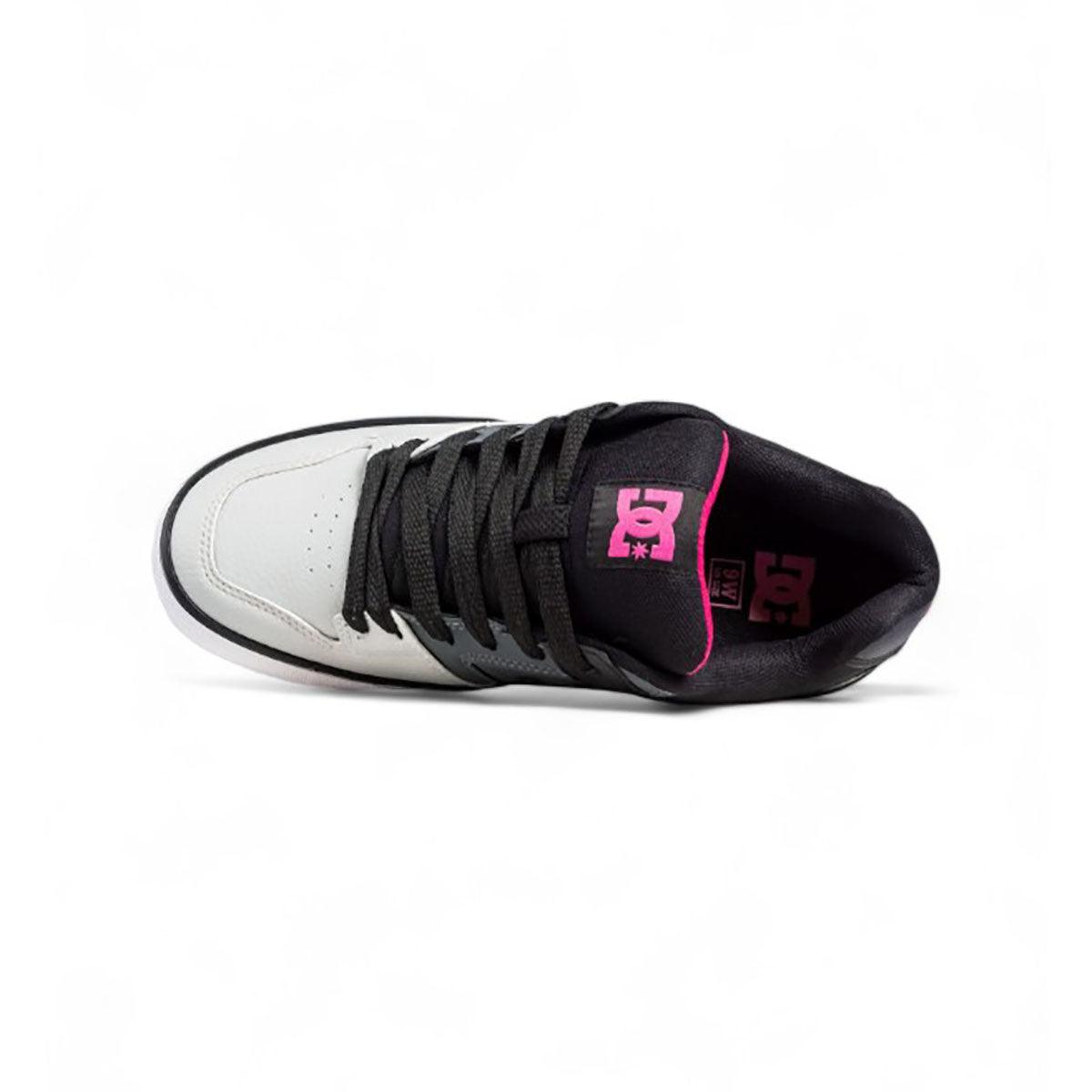 Zapatillas Dc Pure Mujer Negro Blanco Gris Rosa - Indy