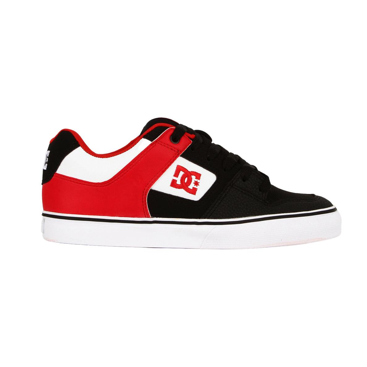 Zapatillas Dc Pure Negro Rojo Blanco - Indy