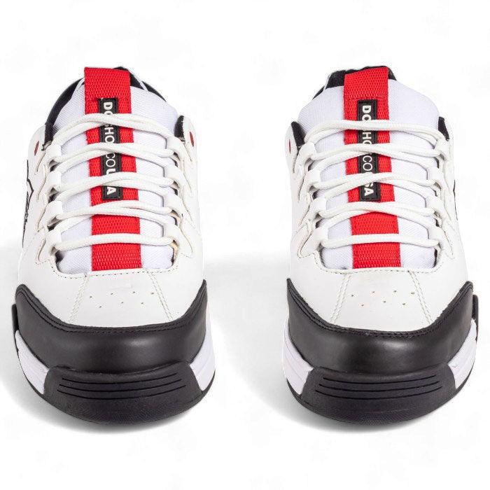 Zapatillas Dc Syntax RS Blanco Negro Rojo - Indy