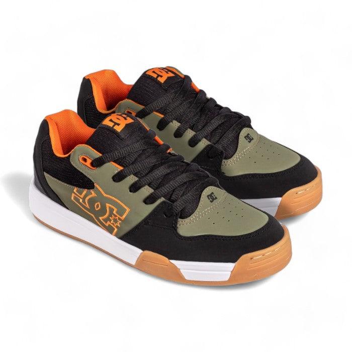 Zapatillas Dc Versatil Rs Negro Verde Naranja - Indy