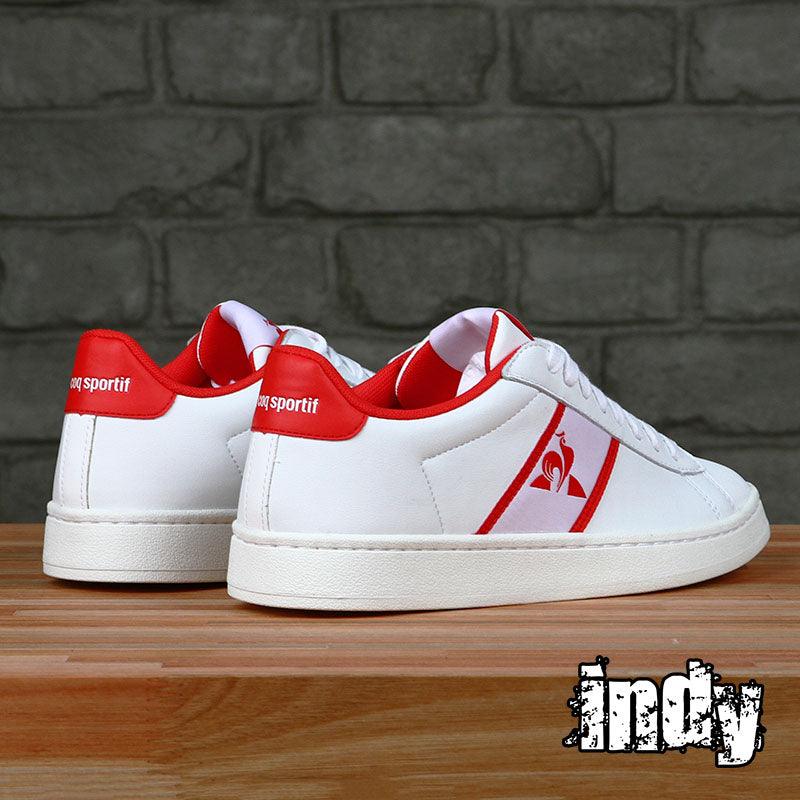 Tenis le coq shop sportif rojos y blanco