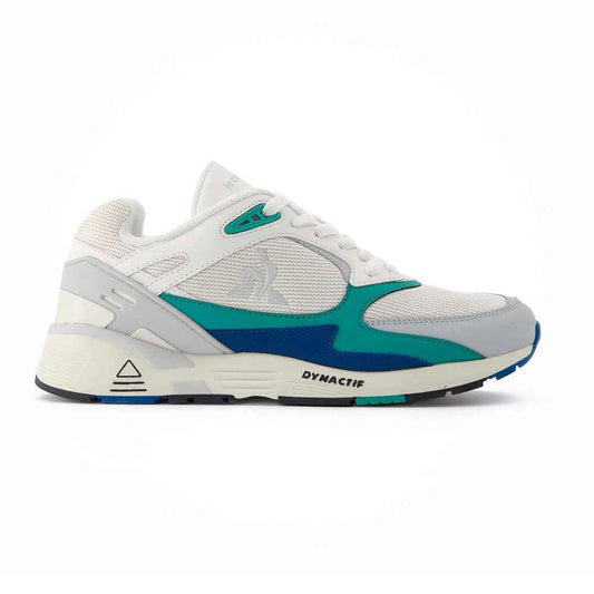 Zapatillas Le Coq Sportif Lcs R1100 Blanco Azul Verde Agua - Indy