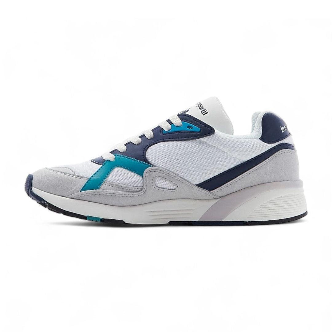 Zapatillas Le Coq Sportif Lcs R850 Sport Og Blanco Verde Agua - Indy