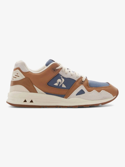 Zapatillas Le Coq Sportif R1000 Ripstop Beige Marron Azul