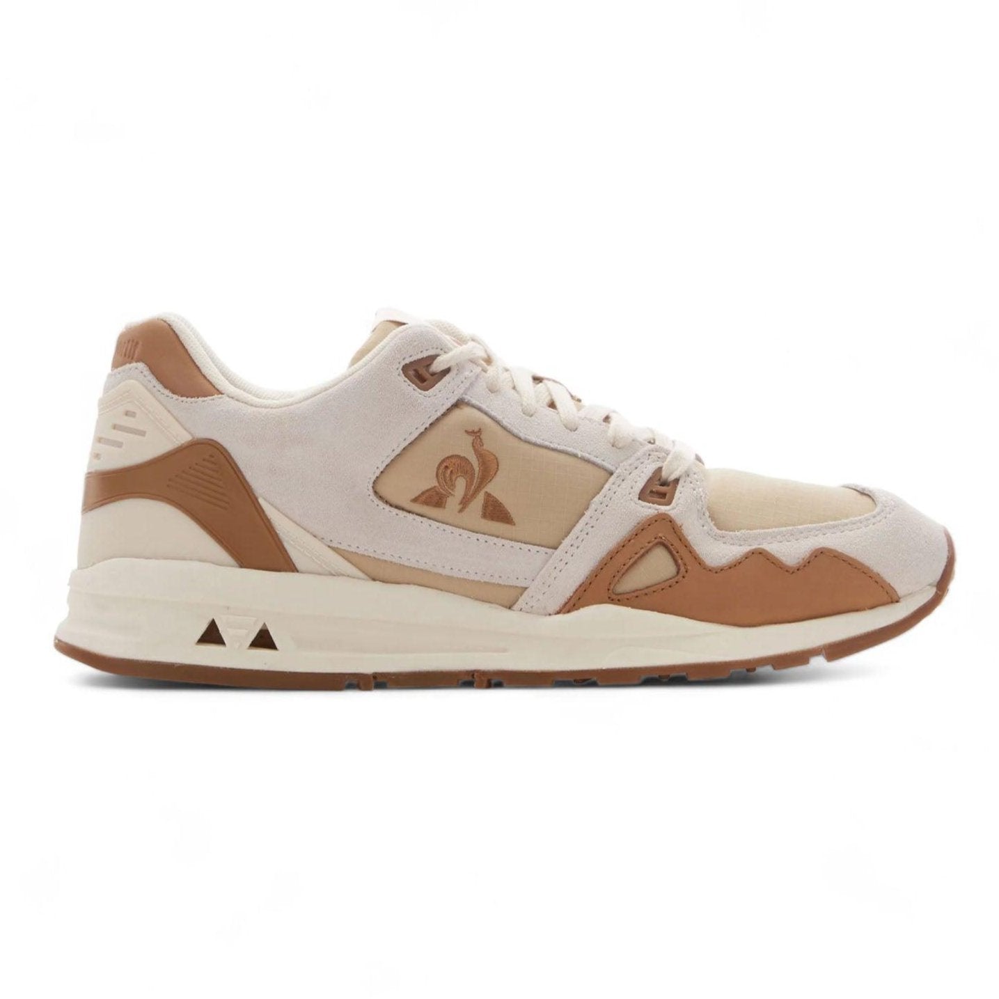 Zapatillas Le Coq Sportif R1000 Ripstop Beige Marron - Indy