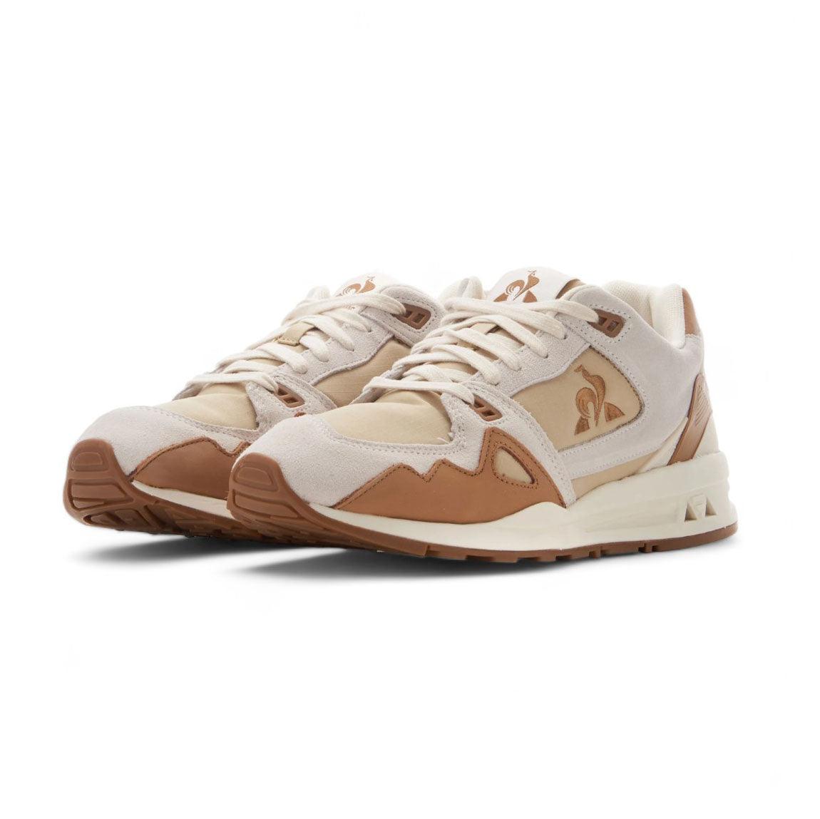 Zapatillas Le Coq Sportif R1000 Ripstop Beige Marron - Indy