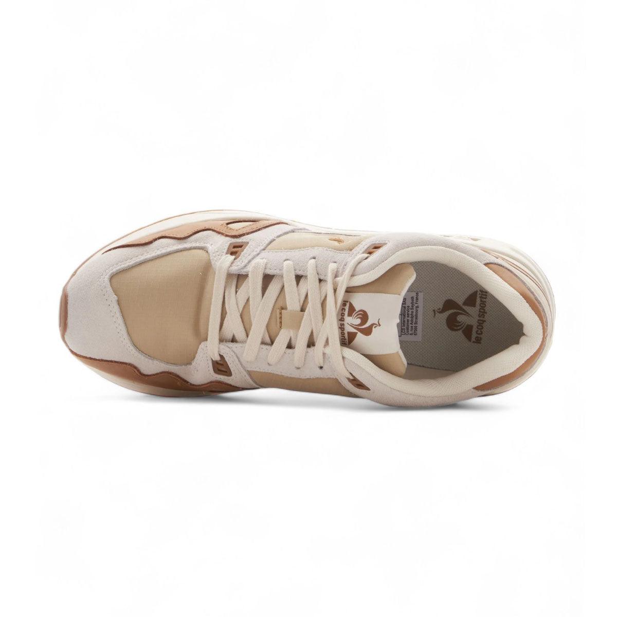 Zapatillas Le Coq Sportif R1000 Ripstop Beige Marron - Indy