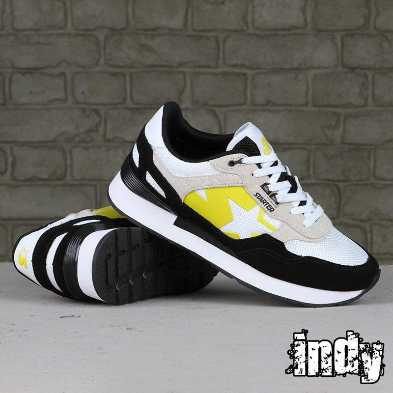 Zapatillas Starter Trucker Blanco Negro Amarillo - Indy