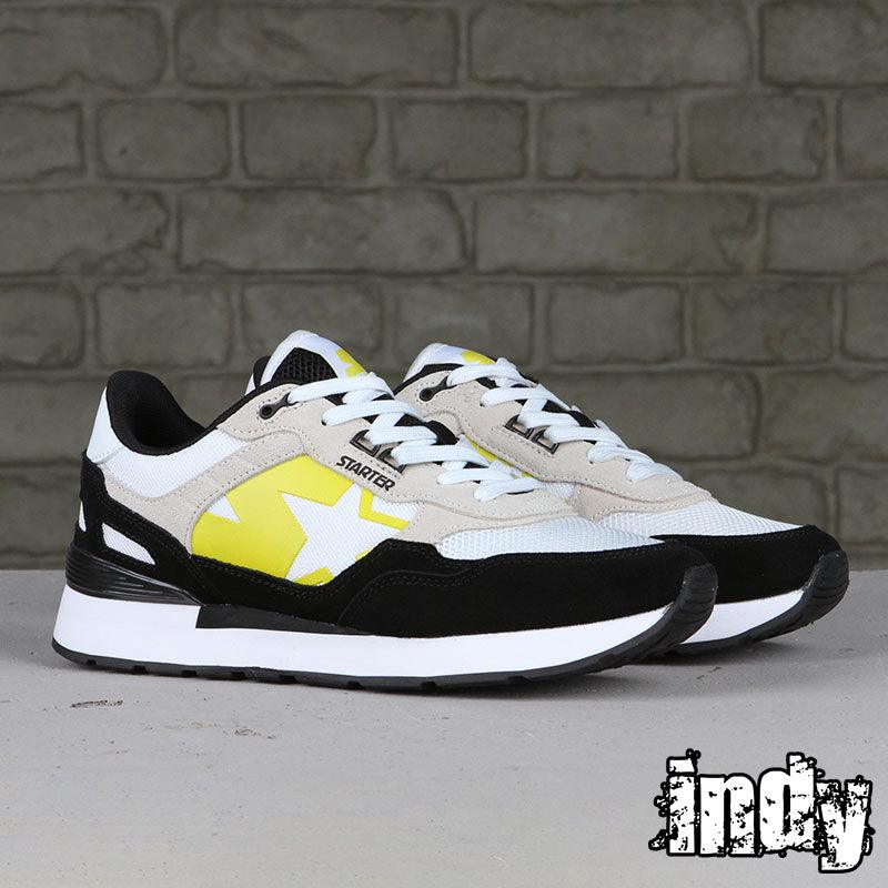 Zapatillas Starter Trucker Blanco Negro Amarillo - Indy