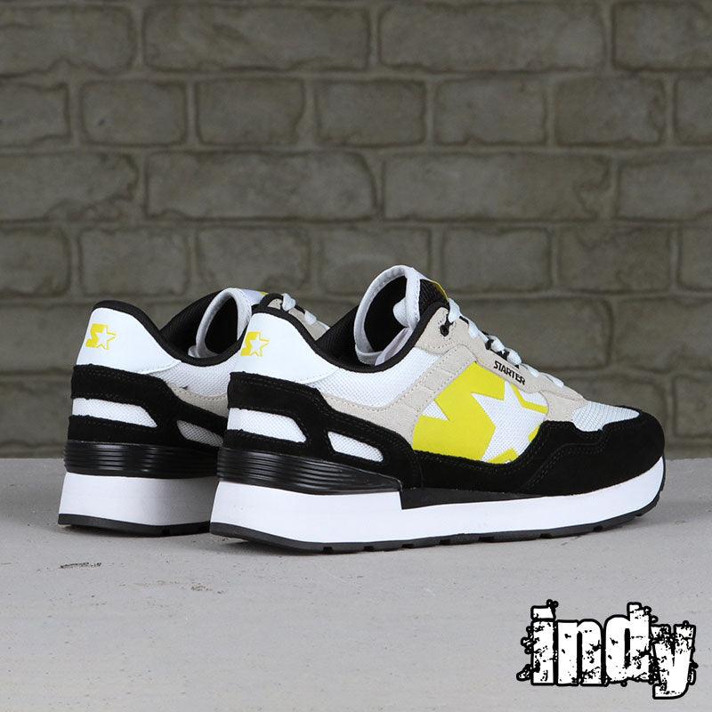 Zapatillas Starter Trucker Blanco Negro Amarillo - Indy