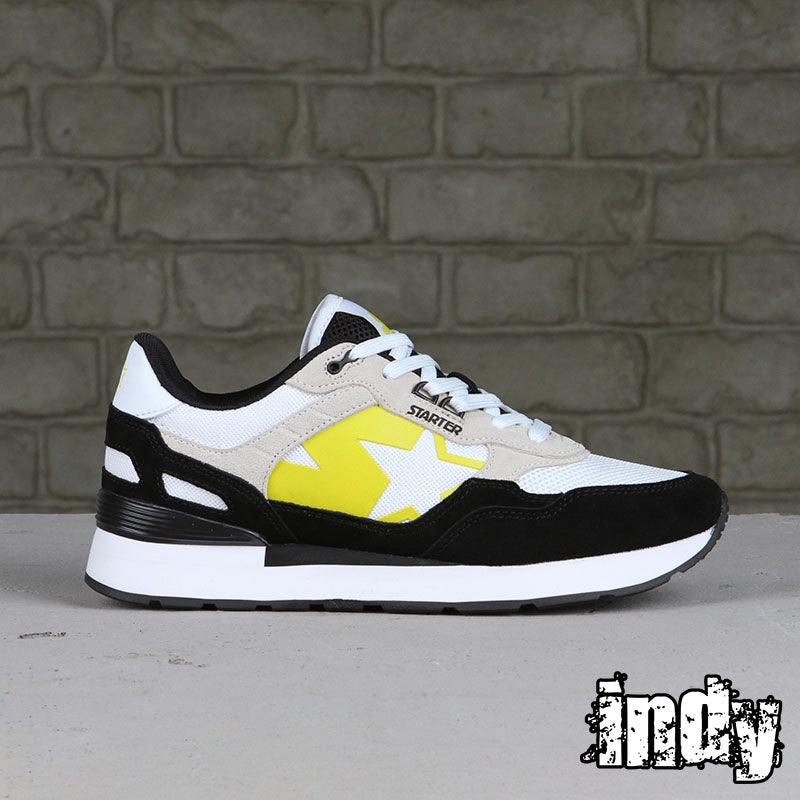 Zapatillas Starter Trucker Blanco Negro Amarillo - Indy